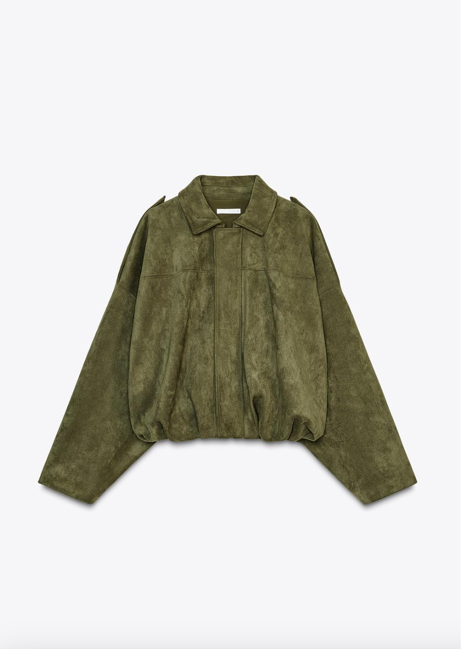 Green Suede Jacket